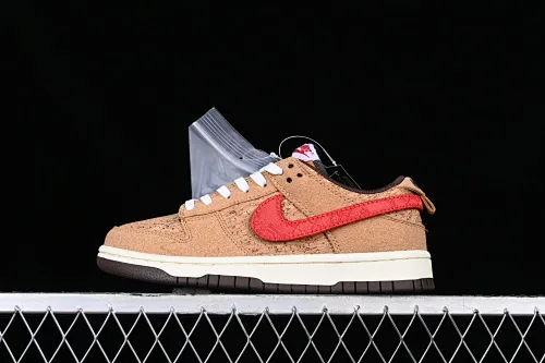 All categories Nk SB Dunk series Nk SB Dunk Low low-top sneakers F version Clot x Nk Dunk SB Low "Cork" cork joint model SB low-top casual sneakers FN0317-121